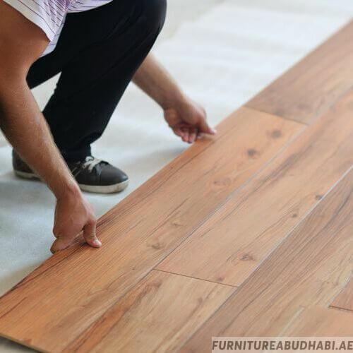 Installing laminate flooring